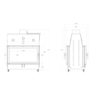 Recuperador de Calor Double 90x51 - Echatech Recuperador de Calor Double 90x51 - Echatech